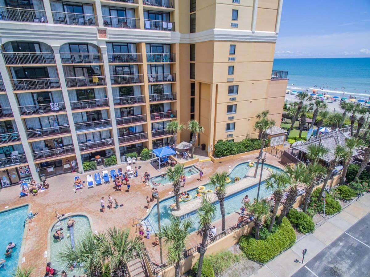 Ground Floor Ocean Front Studio - Caravelle Resort 124 Миртл-Бич Экстерьер фото